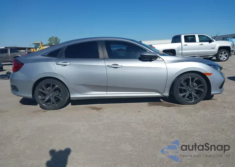 2020 Honda Civic Sport from USA, damaged, VIN 19XFC2F89LE014257